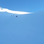 Les pentes seront désormais très raides dans une neige bien trop fraîche